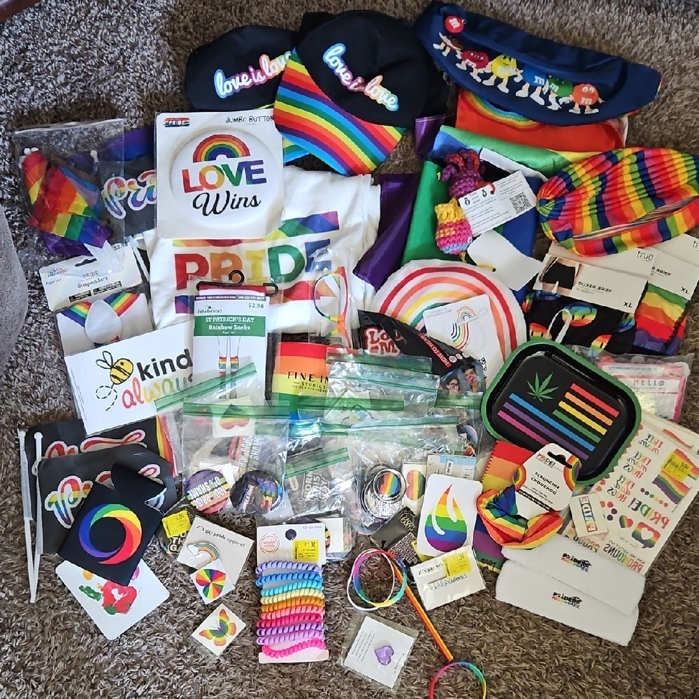 Brand New PRIDE Accessories Collection (400+ Items)